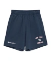 Sporty And Rich Logo-print Track Shorts