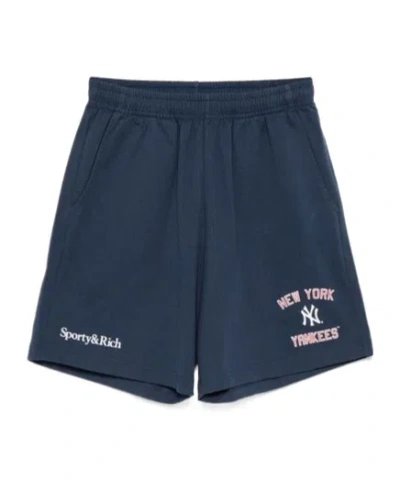 Sporty And Rich Logo-print Track Shorts