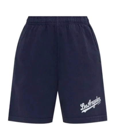 Sporty And Rich Logo Printed Gym Shorts