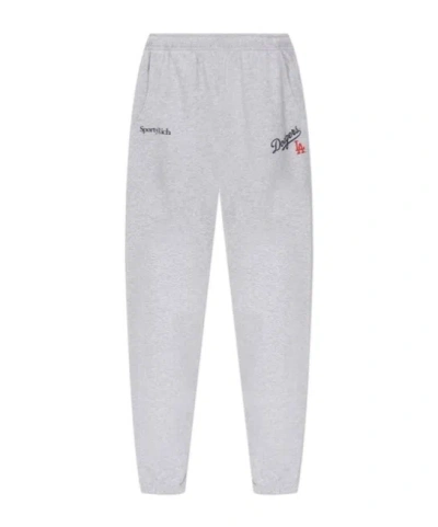 Sporty And Rich Logo Printed Tapered Leg Sweatpant