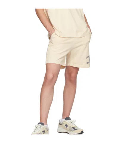 Sporty And Rich Logo Shorts In Neutral