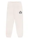 Sporty And Rich Logo-stamp Sweatpants In White