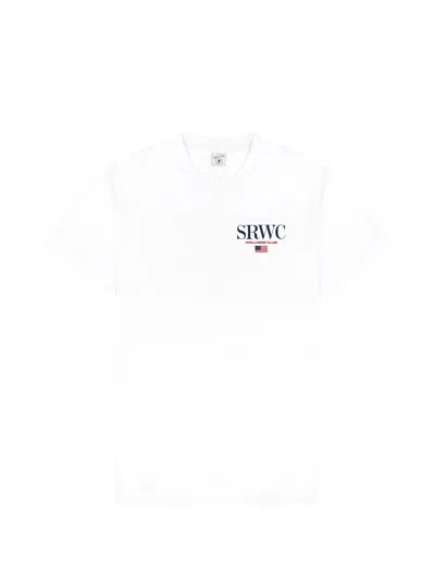 Sporty And Rich Logo T-shirt In White