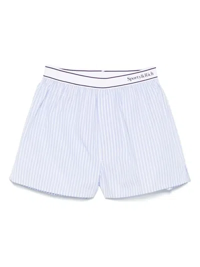 Sporty And Rich Sporty & Rich Shorts In Multicolor