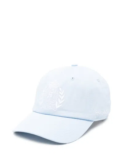 Sporty And Rich Logo-embroidered Baseball Cap In Neutral
