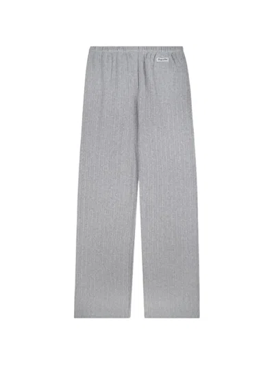 Sporty And Rich Knitted Casual Pants In Animal Print