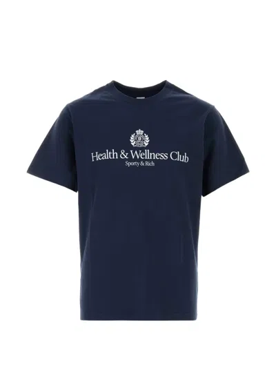 Sporty And Rich Short-sleeved T-shirt In Nude