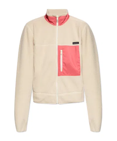 Sporty And Rich Long-sleeved Casual Jacket In Nude