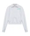 Sporty And Rich Long-sleeved Sweater In White