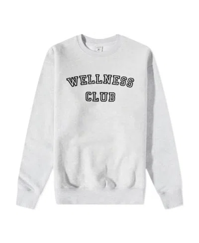 Sporty And Rich Long-sleeved Sweater In White