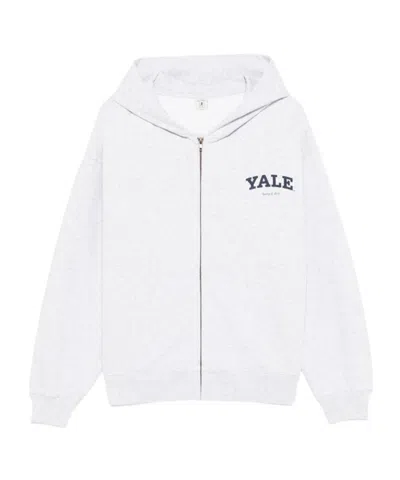 Sporty And Rich Long-sleeved Sweatshirt In White