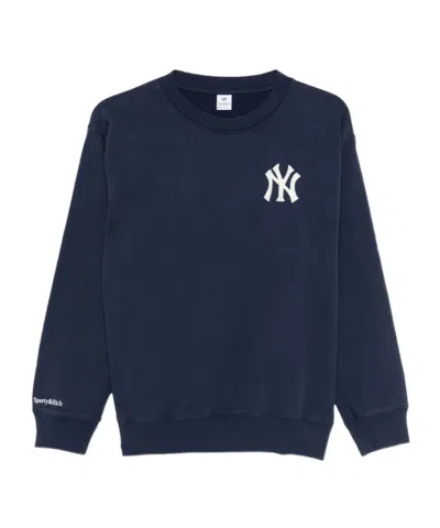 Sporty And Rich Long-sleeved Sweatshirt In Blue