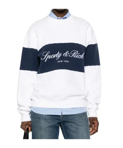 Sporty And Rich Long-sleeved Sweatshirt In Multi