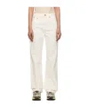 Sporty And Rich Loose Fit Jeans In White