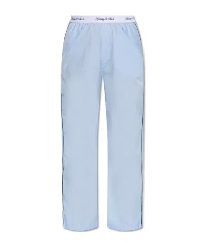 Sporty And Rich Loose-fit Pajamas With Logo