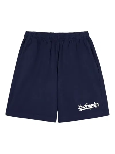 Sporty And Rich Los Angeles Shorts In Blue