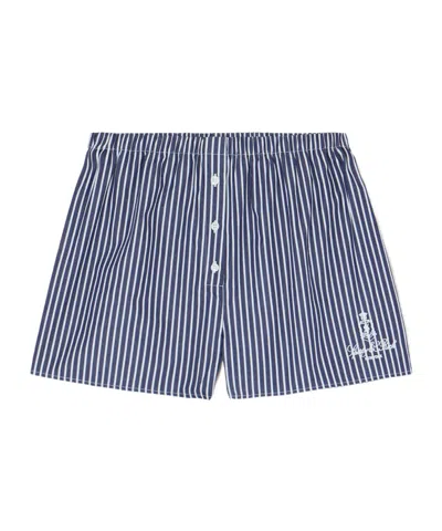 Sporty And Rich Lounge Casual Shorts In Blue