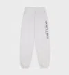 Sporty And Rich Made In California Cotton Track Pants In Heather Grey