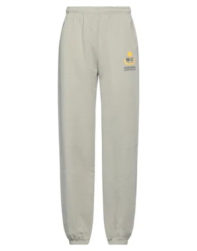 Sporty And Rich Sporty & Rich Man Pants Light Green Size Xl Cotton
