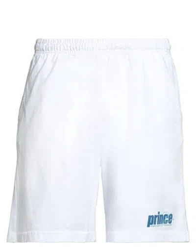 Sporty And Rich Sporty & Rich Man Shorts & Bermuda Shorts White Size Xl Cotton