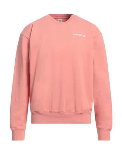 Sporty And Rich Sporty & Rich Man Sweatshirt Pink Size L Cotton
