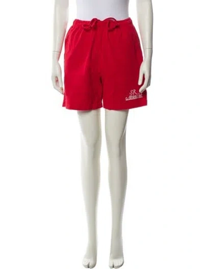 Pre-owned Sporty And Rich Mini Shorts In Red