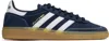 Sporty And Rich Navy Adidas Originals Edition Handball Spezial Sneakers In Blue