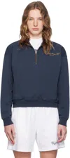 Sporty And Rich Navy 'ny Tennis Club' Sweatshirt In 31 Navy