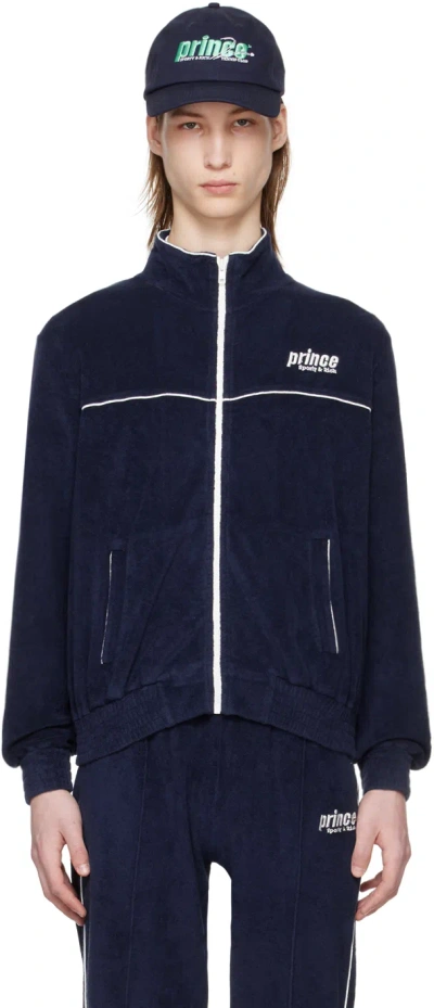 Sporty And Rich Navy Prince Edition Track Jacket