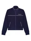 Sporty And Rich New Serif Track Jacket In Blue
