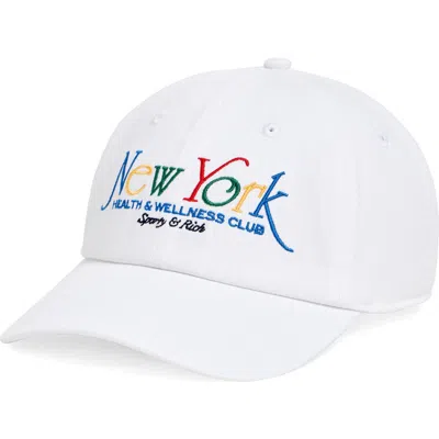 Sporty And Rich Sporty & Rich New York '94 Embroidered Baseball Cap