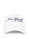 Sporty And Rich New York Cap In White