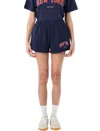 Sporty And Rich Sporty & Rich New York Ivy Shorts In Navy