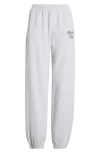 Sporty And Rich Sporty & Rich New York Racquet Club Fleece Joggers In Gray