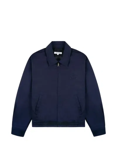 Sporty And Rich Ny Crest Prep Jacket In Blue