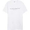 Sporty And Rich Sporty & Rich Ny Health Club Cotton Graphic T-shirt