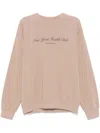 Sporty And Rich Ny Health Club Sweatshirt In Neutrals