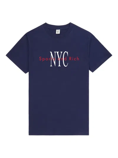 Sporty And Rich Ny Minute T-shirt