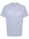 Sporty And Rich Ny Racquet Club Cotton T-shirt In Blue