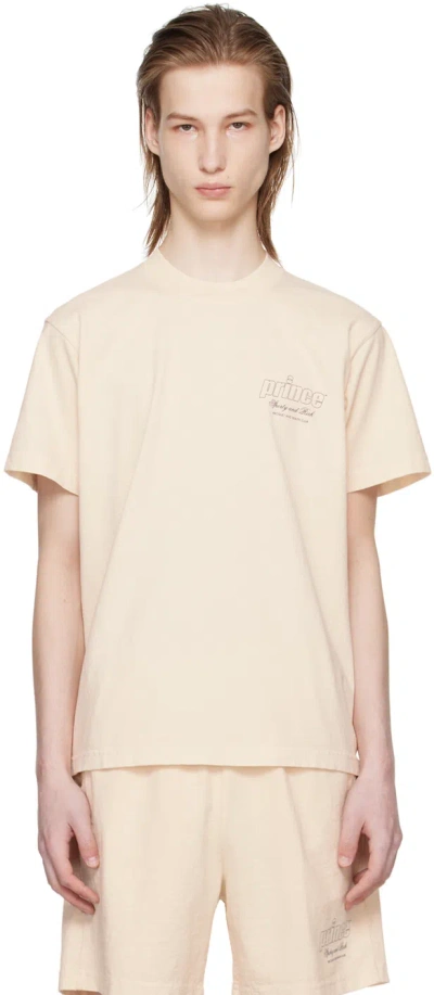 Sporty And Rich Off-white Prince Edition Health T-shirt In Cream