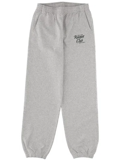 Sporty And Rich Sporty & Rich Oversized Unisex Trousers In Gray