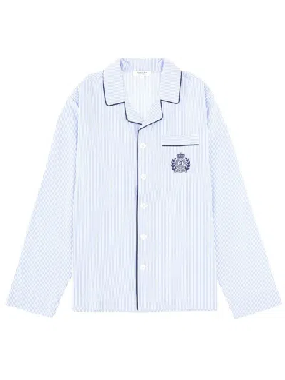 SPORTY AND RICH SPORTY & RICH PAJAMA SHIRT UNISEX