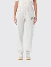 Sporty And Rich Pants Sporty & Rich Woman Color Grey In White