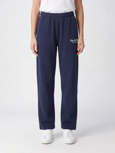 Sporty And Rich Sporty &amp; Rich Pants Woman Sporty & Rich In Blue
