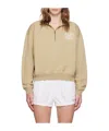 Sporty And Rich Beige 'paris Country Club' Sweatshirt In Nude