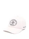 Sporty And Rich Womens Eden Crest Embroidered Cotton Baseball Cap Whit In White