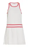 Sporty And Rich Src Phoebe Mini Dress In White