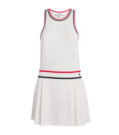 Sporty And Rich Phoebe Tennis Dress In White