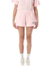 Sporty And Rich Wellness Short Featuring Pockets In Pink
