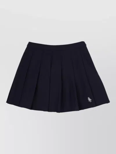 Sporty And Rich Pleated Mini Skirt